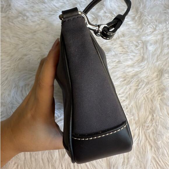 y2k COACH Vintage Mini Demi Hampton 7769 Mini Purse Shoulder Bag - Picture 6 of 12